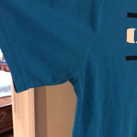 Men’s Oakley large T-shirt teal blue size large - Picture 5 of 5